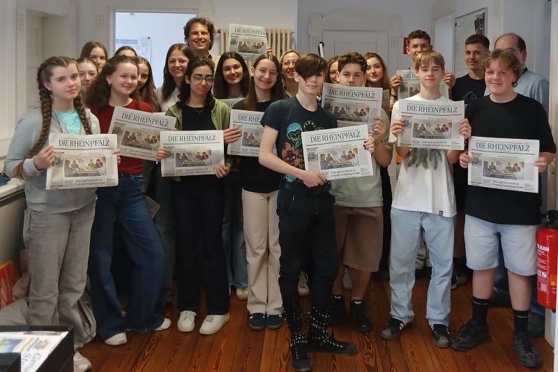„Mich interessieren die schlechten Nachrichten!“ – 10y beim „Tag des Lokaljournalismus“ in der Rheinpfalz-Redaktion Germersheim