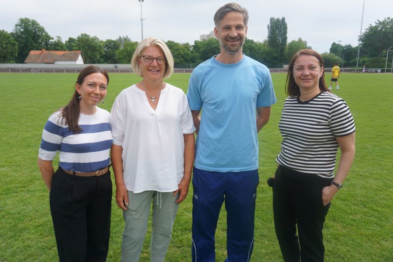 Drei neue Sekretärinnen für das Goethe-Gymnasium – herzliches Willkommen während der Bundesjugendspiele