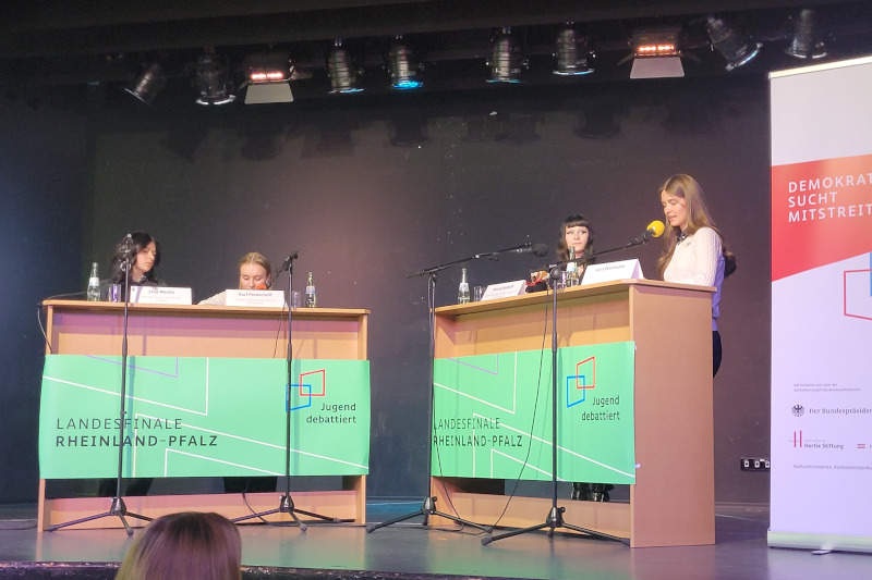 Debattenkunst schreibt Geschichte –  Landeswettbewerb Jugend debattiert 2026